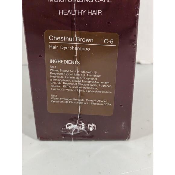 Meidu Hair Dye Shampoo Chestnut Brown C-6 Exp 07/26 -0224 - Picture 4 of 4